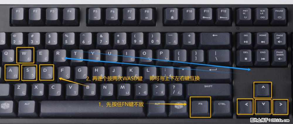 键盘，怎样把wasd键与上下左右方向键互换？ - 生活百科 - 济宁生活社区 - 济宁28生活网 jining.28life.net